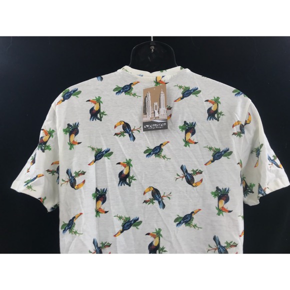 Men's cotton Toucan T Shirt white Knickerbocker size M New tags - Picture 5 of 7
